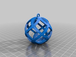 my customized bauble decor 3d print model - Mito3D