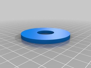 mon personnalisés rondelle pièces personnalisé 3d print model - Mito3D