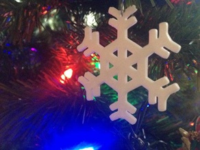 snowflake ornament sculptures tree 3d print model - Mito3D