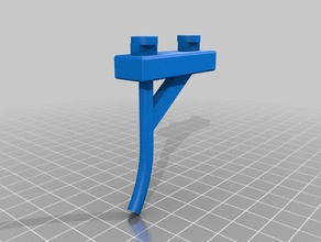 garage tool hook parts 3d print model - Mito3D