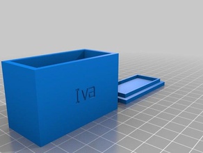 iva los contenedores personalizado 3d print model - Mito3D