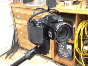 kamera adaptörü standı mikrofon araçlar bağdaştırıcı fotoğrafçılık dur tripod 3d print model - Mito3D