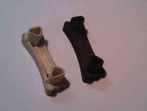tropitone deck chair foot replacement parts 3d print model - Mito3D