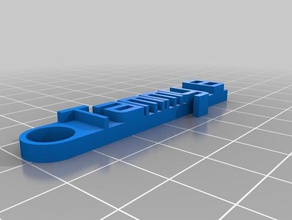 tammy b Anahtarlık organizasyon özelleştirilmiş 3d print model - Mito3D