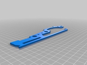6-shooter rubber band gun split into individual parts mechanical toys 3d print model - Mito3D