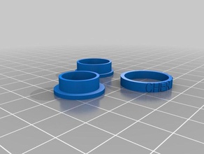mon personnalisés fidget spinner anneau les anneaux personnalisé 3d print model - Mito3D
