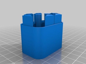 my customized battery case bottom1 0 fit containers 3d print model - Mito3D