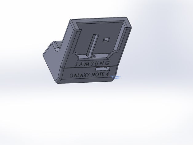dock samsung galaxy Not 4 cep telefonu 3D print model - Mito3D