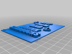 postcard starbucks 3d printing 3d print model - Mito3D