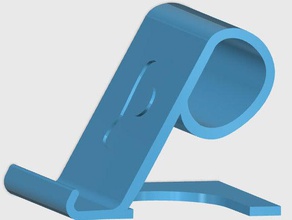 suporte t l telefone pour les p pat popo celular iphone de 3d print model - Mito3D
