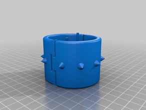 kallel cuff experiment bracelets customized 3d print model - Mito3D