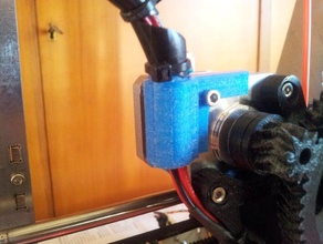 cable holder extruder motor 3d printer accessories 3d print model - Mito3D