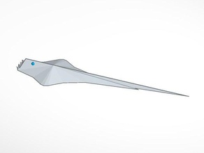 arraia-manta ray animais 3d print model - Mito3D