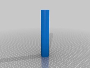 paco tubo 3 partes personalizado 3d print model - Mito3D
