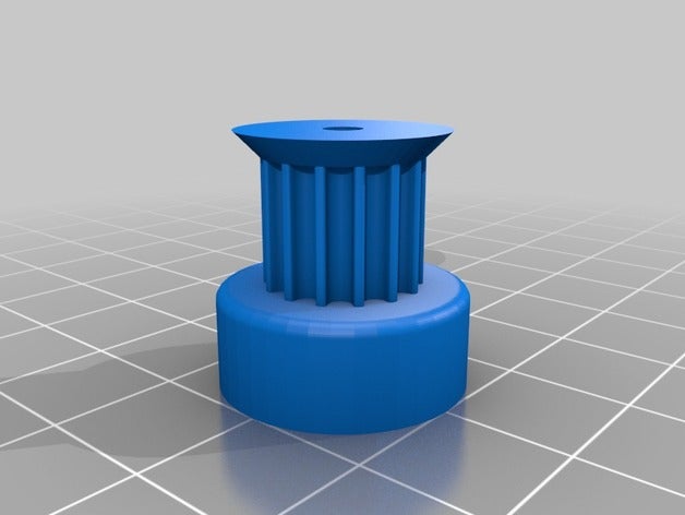 htd 3m 14tooth parametric Riemenscheibe - viele zahn-profile 3d-Drucker Teile kundengebundene 3D print model - Mito3D