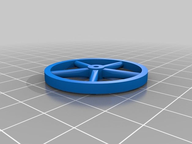 my customized spoked wheel 52 vehicles 3D print model - Mito3D