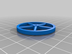 my customized spoked wheel 52 vehicles 3d print model - Mito3D