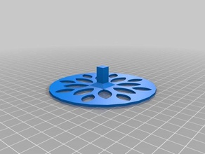 buffing pad drill wheel machine tools sketchup 3d print model - Mito3D
