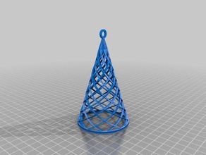 xmas tree ornament decor christmas 3d print model - Mito3D