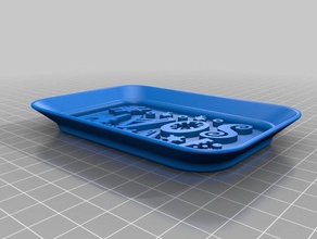 plato de jabón cuarto baño el soapdish titular la jabonera 3d print model - Mito3D