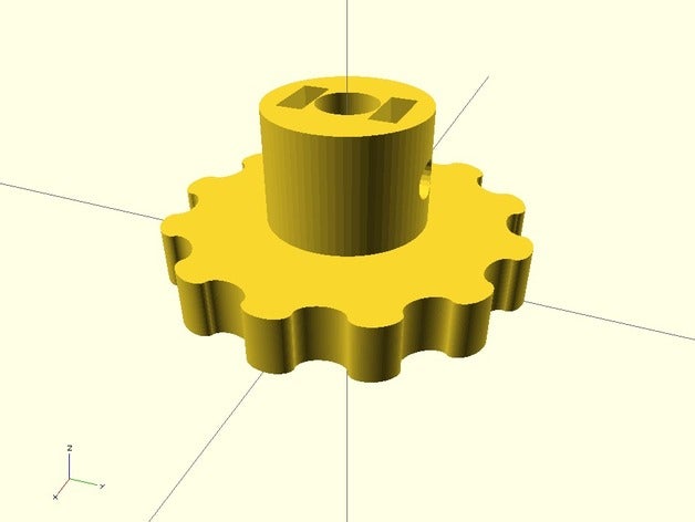 personalizável botão Impressoras 3d ajustável personalizador de sistemas m3 porca 3D print model - Mito3D