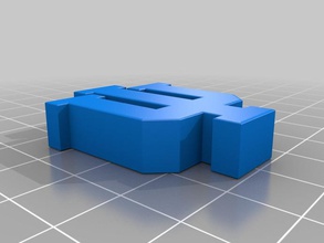 iu logo indicazioni loghi 3d blender 3d print model - Mito3D