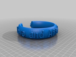 band bracciali su misura 3d print model - Mito3D