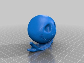 jack skellington remix creatures 3d print model - Mito3D