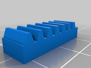 3er lego Zahnstange Bau-Spielzeug kundengebundene 3d print model - Mito3D