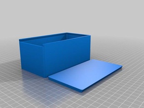 box alpha containers customized 3d print model - Mito3D