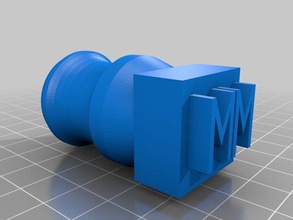 la mia su misura personalizzabili timbro-mm2 i segni loghi 3d print model - Mito3D