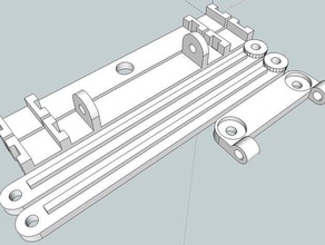 clips sicher 590956 spool montieren 3d Drucker Zubehör 100mm Lüfter 40mm 60mm 80-mm-Lüfter verstellbare Halterung Halter fan mount filament-guide filament-Halter spool-Halter spool-mount spool-roller 3d print model - Mito3D