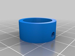 maniglia di porta del collare parti ricambio hackerspacesg 3d print model - Mito3D