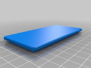 100x50x50 box lid 3d print model - Mito3D