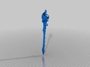 dota 2 divine rapier props dota2 sword 3d print model - Mito3D