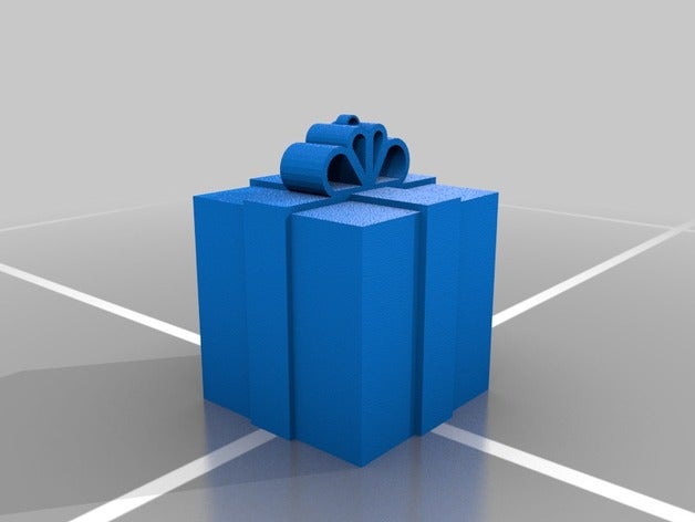 präsentieren ornament Weihnachten Geschenk vorhanden 3D print model - Mito3D