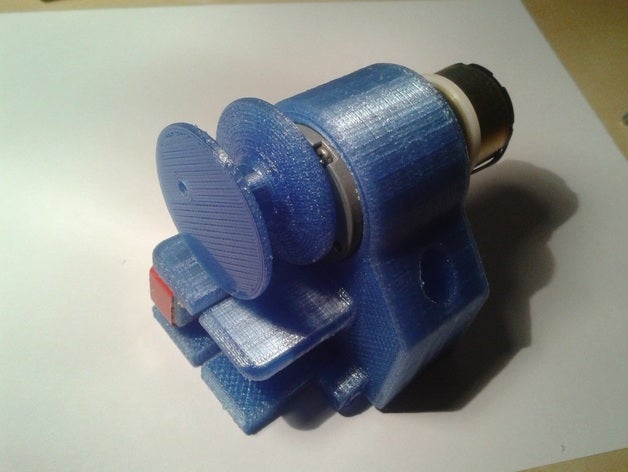 pequena talha eletrônica 3d ferramenta guincho 3D print model - Mito3D