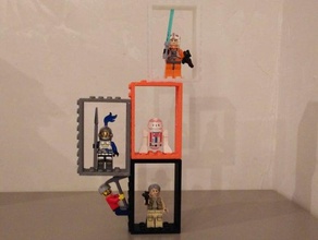 minifig-box Spielzeug & Spiele lego lego-kompatibel minifig 3d print model - Mito3D