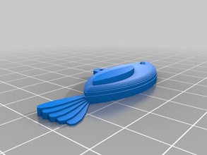 fish bird accessories customized 3d print model - Mito3D