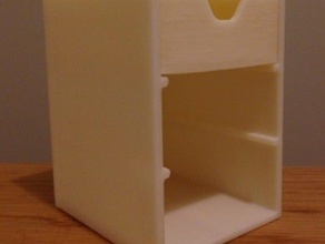 small chest drawers containers container drawer shelf shelves 3d print model - Mito3D
