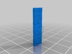 stone pillar props customized 3d print model - Mito3D