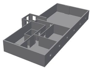Eltern Wohnung Obergeschoss Gebäude & Strukturen 3d print model - Mito3D