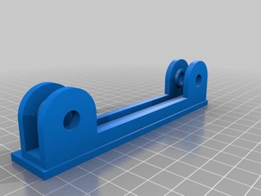 kurts filament spool roller lego base 3d printer accessories customized 3d print model - Mito3D