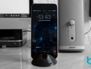 iphone 6 standı cep telefonu apple dock 3d print model - Mito3D