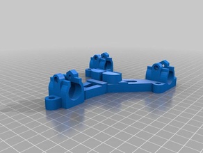 y carriage support vertical gt2 belt 3d printer parts 3d print model - Mito3D