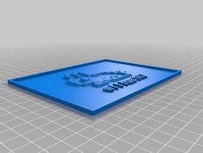 meine angepasste lithopane 2d-Kunst kundengebundene 3d print model - Mito3D