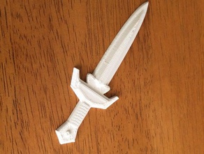 jesse blade - Mittelalter-Schwert tablet ipad das mini Schwert 3d print model - Mito3D