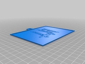 lm lithopane 2d sanat özelleştirilmiş 3d print model - Mito3D
