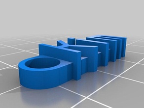 kim portachiavi organizzazione su misura 3d print model - Mito3D