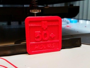 3d printer badge accessories achievement endorsment hourly sticker trophy 3d print model - Mito3D